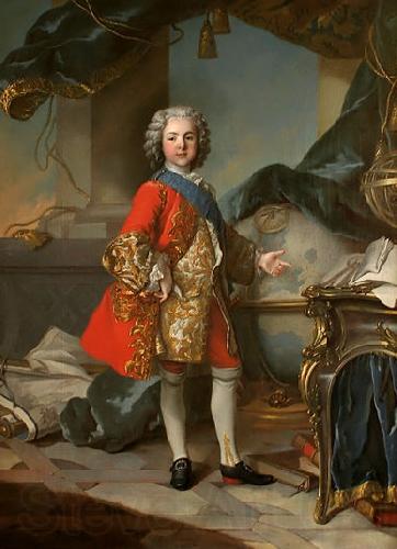 Louis Tocque Dauphin fils de Louis XV France oil painting art